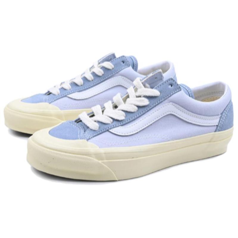 Vans Old Skool Abrasion Resistant Low Top Casual Shoes Unisex Blue Sneakers VN000MT6BLU