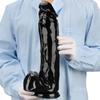 37*7.2cm Female Black Giant Anal Expansion Cum Expansion Giant Anal Plug Simulation Phallus Dildo