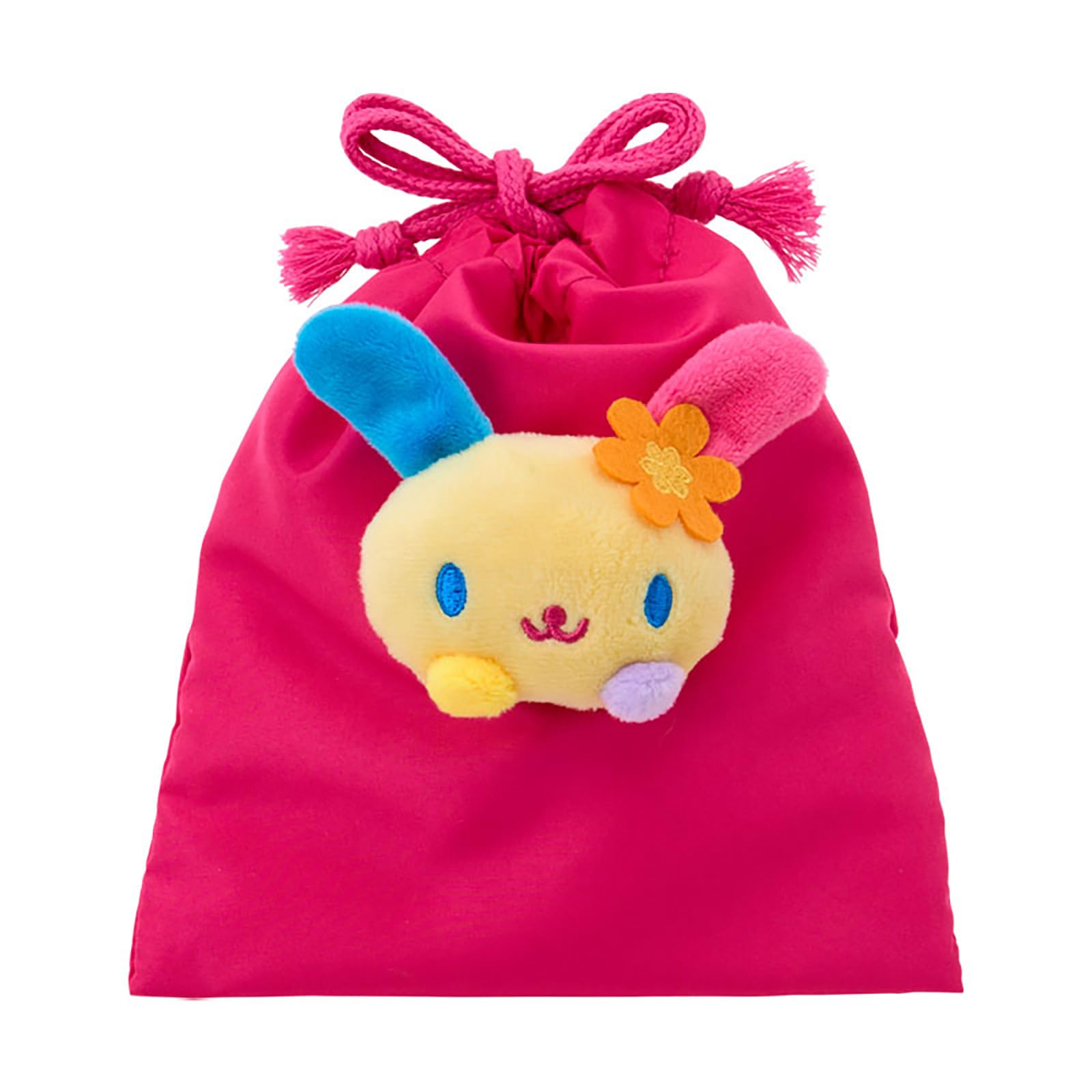 Sanrio drawstring bag with Usahana 145734 mascot, design,