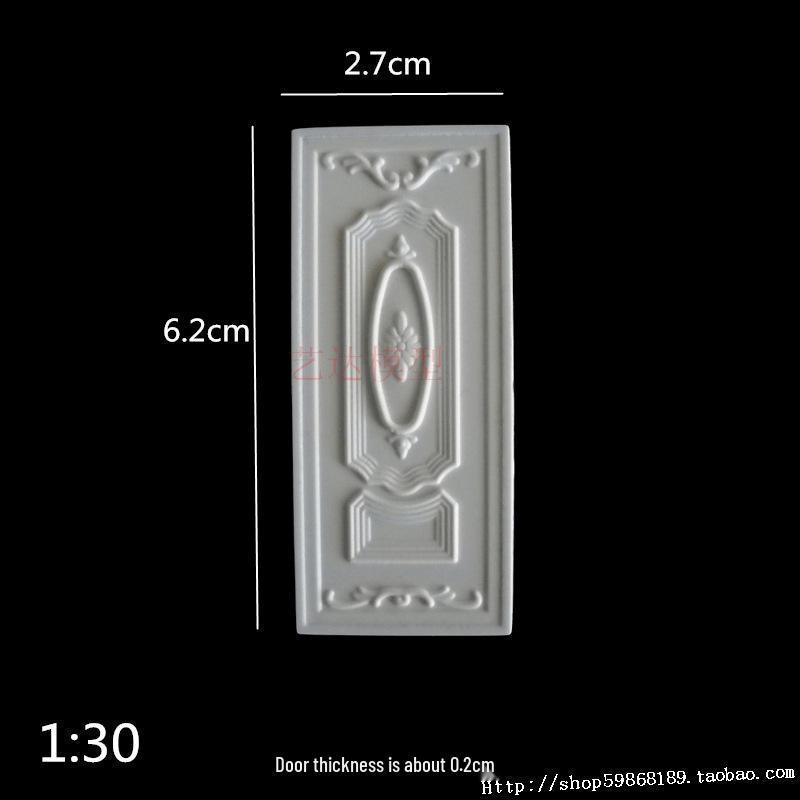 1:30 Scale DIY Construction Sand Table Model Materials for Students: Indoor Furniture, Bed, Wardrobe, Table, Sofa