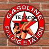 D-Dur Mobil Racing Öl Vintage Runde Metallblechschild Retro Automobil Gas Öl Thema Wanddekor Plakette Abgenutzte Garage
