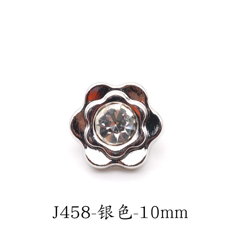 Hochwertige Metallknöpfe, Hochwertige Hemdknöpfe, Kragenknöpfe, Wollstrickjacke, Goldene Glas-Diamantknöpfe