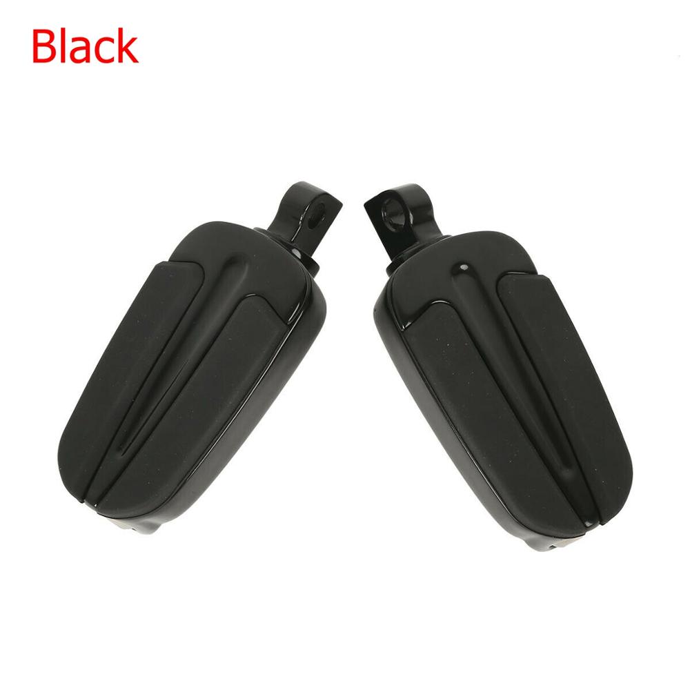 Motorcycle 10mm Mount Foot Rest Pegs For Harley Softail Dyna Glide Fat Boy Road King Sportster XL 883 1200