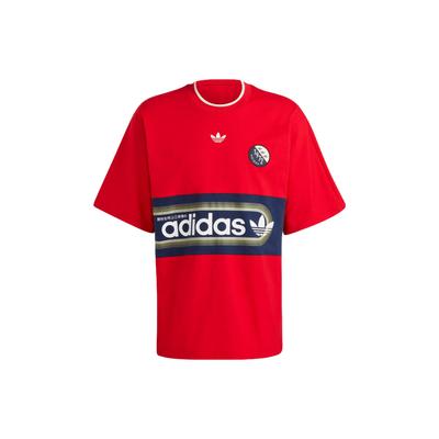Originals Big Logo Print Short Sleeve T-Shirt Men Tops Light-Crimson IP7169