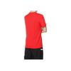 Adidas Solid Color Chinese Character Print Sports Knit Breathable Moisture-Wicking Crew Neck Short Sleeve T-Shirt Men Tops Red FK4411