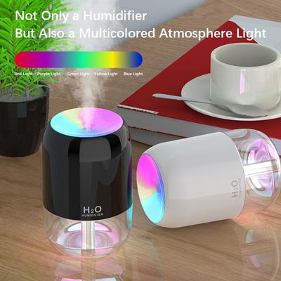 USB Aromatherapy Humidifier With LED Light Aroma Diffuser Air Purifier Mist Maker Air Freshener For Bedroom Home Car Office