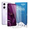 2 Pack Tempered Glass for Poco M7 5G/ M7 Pro Screen Protector 9H Hardness HD-Clear Full Coverage Phone Film 2PCS