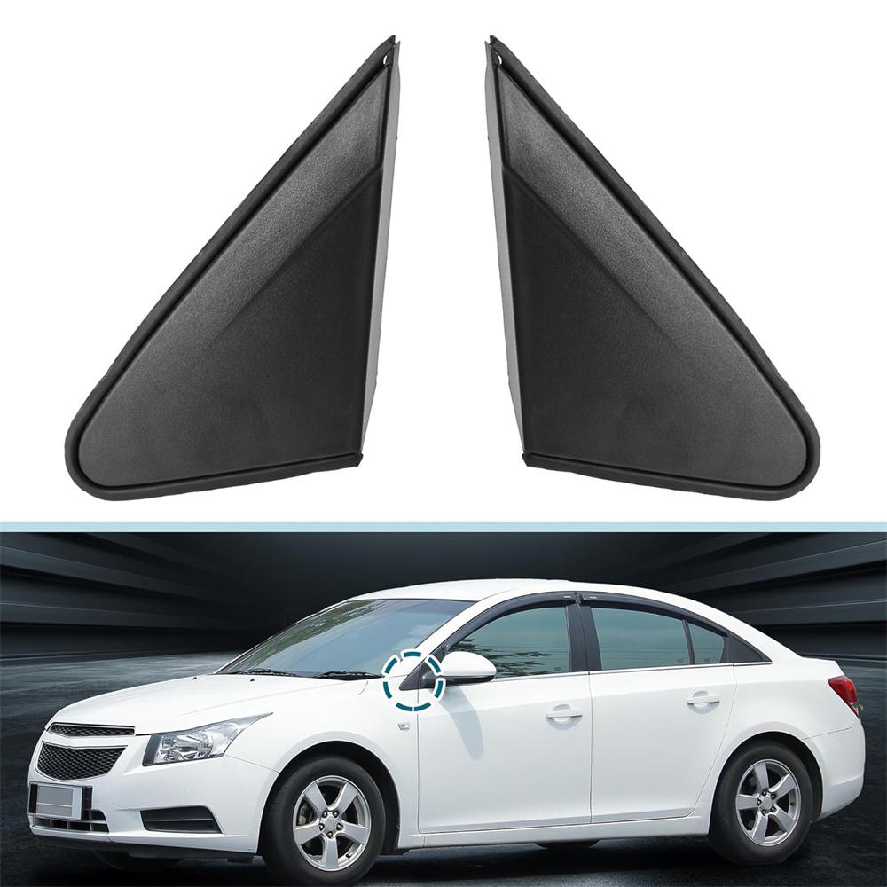 

Pair Front Mirror Triangle Molding Left Right Side For Chevrolet Cruze 2009-2014