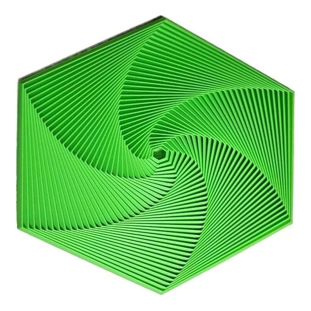 Lustiges Anti-Stress Fraktal Fidget Sechseck Tragbarer Spiel-Sensorik-Spielzeugwürfel Fidget-Spielzeug Sechseck Pla 3D-Druck Sechseck Fidget-Spielzeug