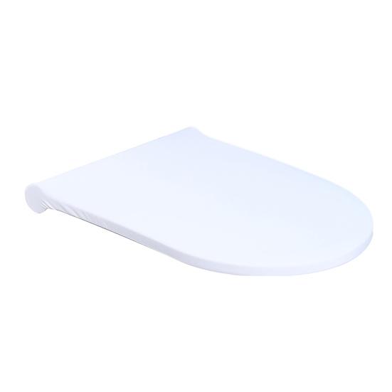 Toilet Dust Cover Solid Color Firm Elastic Strap Seasonal Toilet Cover Home Style Toilet