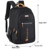 Men's Water-Resistant Multi-Functional Backpack – Large Capacity, Lightweight & Comfortable for Business & School.