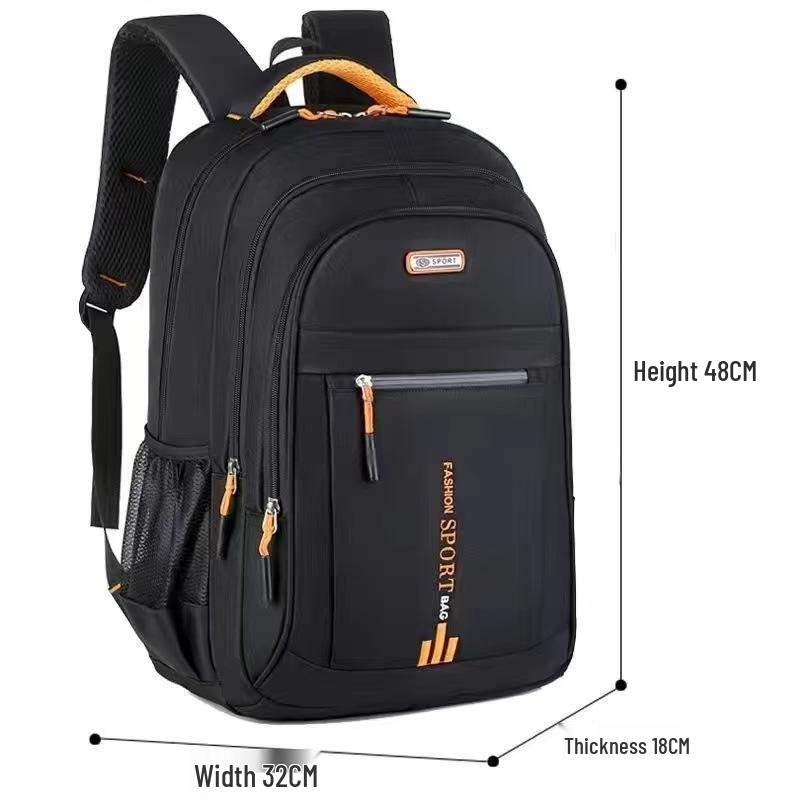 Men's Water-Resistant Multi-Functional Backpack – Large Capacity, Lightweight & Comfortable for Business & School.