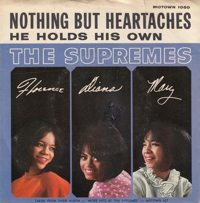 7inch Record SUPREMES - Nothing But Heartaches M1080 Motown 1965 US Soul/Funk Used