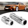 2Pcs Heater Hose Connector - Heater Hose Fittings for 3/4in Water Pump 5/8in Intake Auto Car Accessory