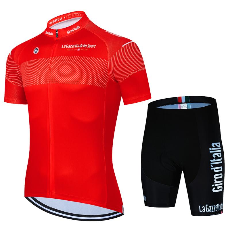 

Men 2025 New Cycling Jersey Set Summer Short Sleeve Breathable Bike Cycling Clothing Maillot Ropa Ciclismo Uniform Suit XL