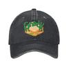 Gnarly KATSEYE Song Baseball Cap Sun Outdoor Gym Adjustable Washed Trucker Hat Unisex Women Yk Retro Print Snapback Cap