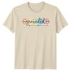 Grounded Unisexs TShirt Mindfulness Wellness Birthday Gift For Her