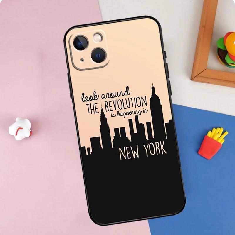 Apple IPhone15 Handyhülle New York City Handyhülle, Bemalt Sturzsicher Huawei Sturzsichere Handyhülle