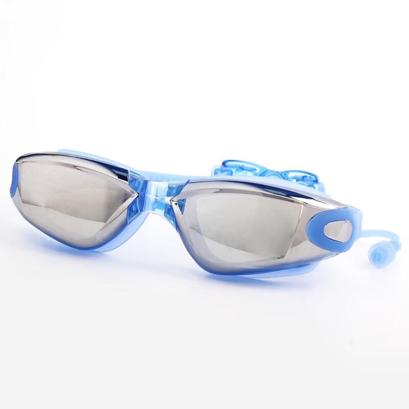 Yuzhan SM233 Anti-Fog Waterproof Swimming Goggles with Integrated Earplugs
