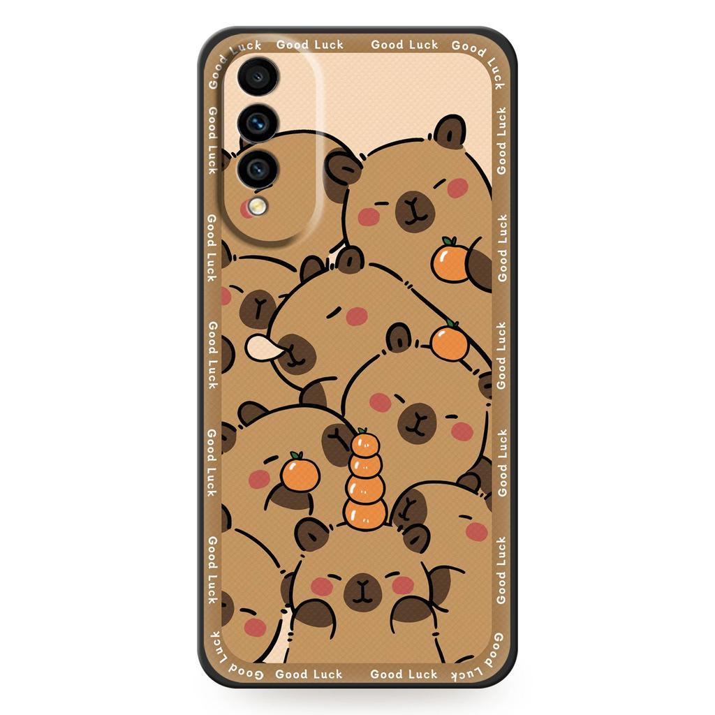 Shockproof Silicone Phone Case For Wiko T50 Dirt-resistant Back Cover Full Wrap Protective Soft Case TPU Cartoon Cute
