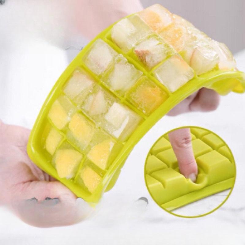 Forma do kostek lodu z żelu krzemionkowego, jadalna, domowej roboty kostka lodu, mała kostka lodu, kreatywna, zamrażarka.
