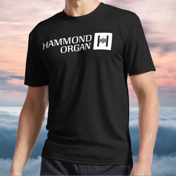 

New Shirt Hammond Organ Logo Classic Logo TEE T-Shirt Funny Size S to 5XL 4XL