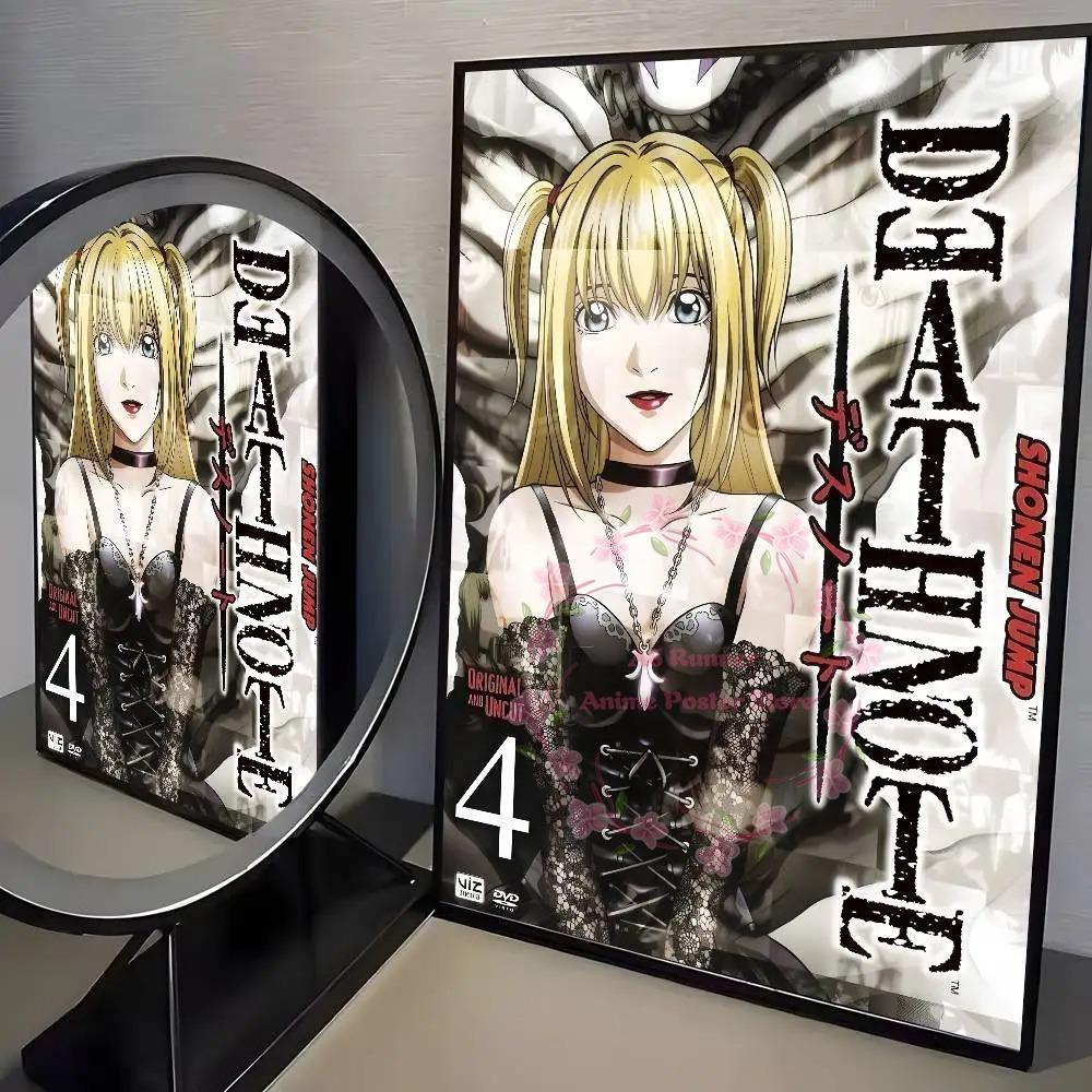 Death Anime Note Dn L Classic Vintage Poster Art Hd Canvas Advanced Aesthetic Printing Paper Wall Art For Living Room Home Decor