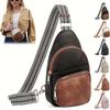 1Pc Fashion Women Sling Backpack Ladies Chest Pack Daypack Crossbody Bum Bag Shoulder Bag