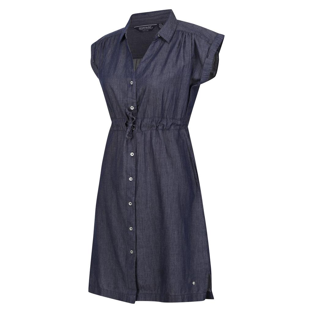Regatta Womens/Ladies Rura Lightweight Button Detail Shirt Dress