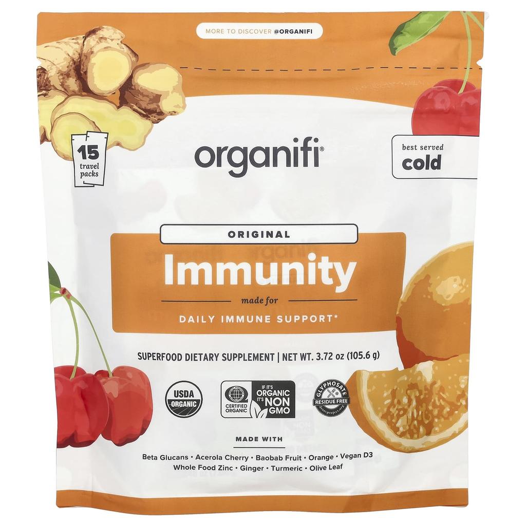 Original Immunity, Reiseverpackung mit 15 Stück, 105,6 g (3.72Oz)