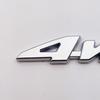 GETON TURBO 4WD 3D Emblem Metal Double-Sided Tape Easy To Install Universal Car Logo