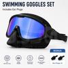 JSJM Upgraded Adult Swimming Goggles HD Anti-Fog Waterproof Swim Glasses Wide View UV Protection Adjustable Strap for Men Women2