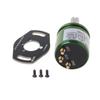 Angle Sensor Hall Effect Potentiometer Analog Transducer Rotation Displacement Non Contact Instrument DC 5V