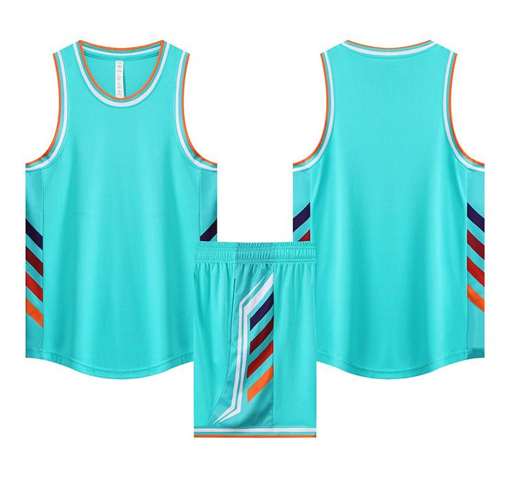 

Американский баскетбольный комплект формы Свободная майка Студент Колледжа Детская тренировочная майка Быстросохнущая Печать Спортивная майка Летняя 3XS мятный зеленый