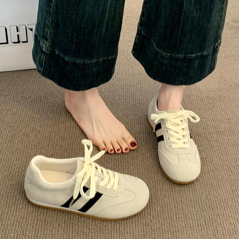 Little white shoes women's 2 new autumn women's shoes flat sole versatile athleisure shoes