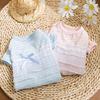 1Pcs Dog Four-legged Bowlace Lace Wrap Dress for Spring and Summer, Breathable, Suitable for Small Dogs, Pet Clothing