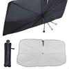 Car Sun Shade Cover with Flexible Handle for Easy Storage and Cooling