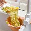 Multifunkční mycí mísa na ovoce a zeleninu Nádrž na vodu Filtrační koš Bez děrování Oddělení suchého a mokrého Košík na odkapávání pro kočky