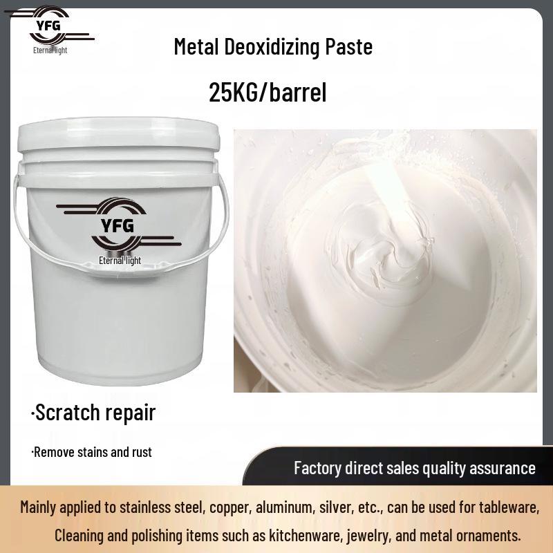 Metal Surface Deoxidizing & Polishing Paste: Restores and brightens various metals with one wipe.