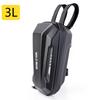 4-2L Portable Electric Scooter Handle Bar Bag Skateboard Hard Shell Front  Pouch Biking Waterproof EVA Hard Case Cycling Parts