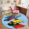 Angry Birds Print Round Rug, Washable Floor Carpet, For Entryway Dorm Laundry Room Office Study, Home Decor Birthday Christmas Gift