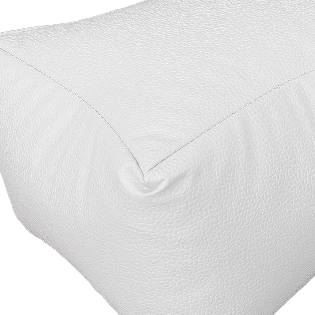 Almohada de Mano para Uñas Piel Sintética Suave 3 Alturas Desmontable Impermeable Cojín Reposabrazos para Salón de Uñas