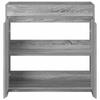 Bathroom Vanity Unit Gray Sonoma 78.5 x 37.5 x 81 cm Particleboard