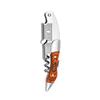 3 In 1 Waiter Corkscrew Wine Opener Wooden Handle Heavy Duty Corkscrews Cork Openers Manual Restaurant Wine Key JT331