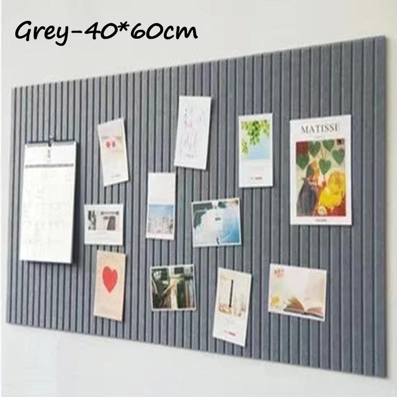 Thickened Decorative Felt Cork Board DIY Wall Stickers Office Kindergarten School Living Room Background Photos Message Display