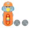 Rotatable Waterwheel Toys for Toddlers Safe Colorful Duck Bathtub Partner Toy with Strong Suction Cups