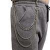 ins style simple metal chain multi-layer waist chain female, street shot popular ring trouser chain decoration