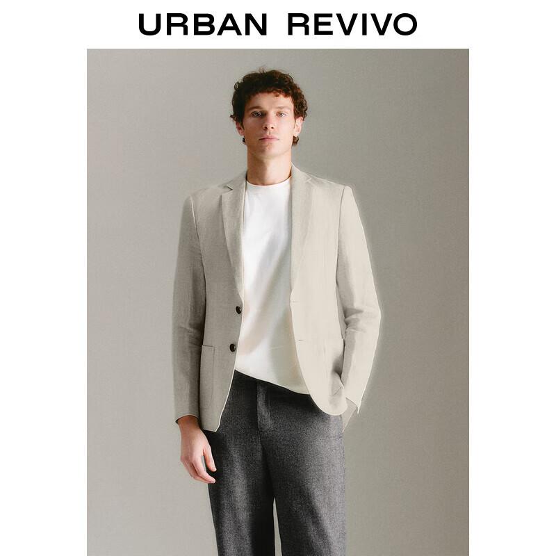 UR Men s Urban Retro Linen Pocket Blazer XXL