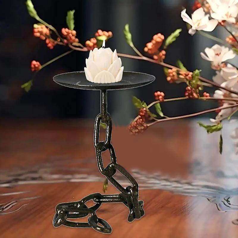 1Pc Butterfly Iron Chain Candlestick Chain Candle Holder Table Decorations Home Furnishing