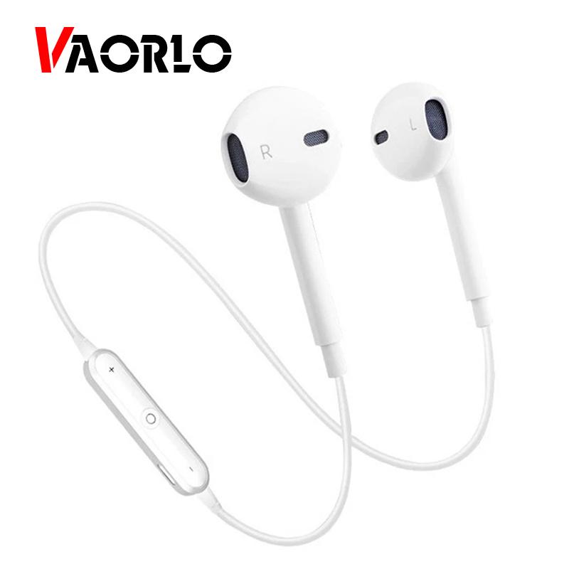 

VAORLO Bluetooth 5.3 Беспроводные спортивные наушники безболезненные наушники-вкладыши HiFi Super Bass Стерео музыка с шумоподавлением IPX5 Водонепроницаемая гарнитура